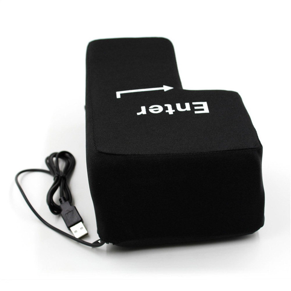 Gối đệm tay hình nút Enter cỡ lớn sáng tạo để bàn máy tính tiện lợi