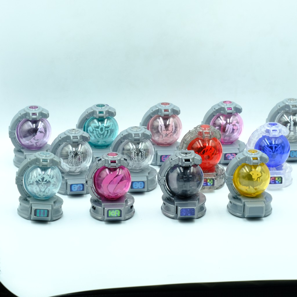Đồ chơi Kyutama Set đặc biệt, siêu hiếm Chính hãng Bandai Mô hình DX candy gashapon Uchu Sentai Kyuranger Like New 99%.