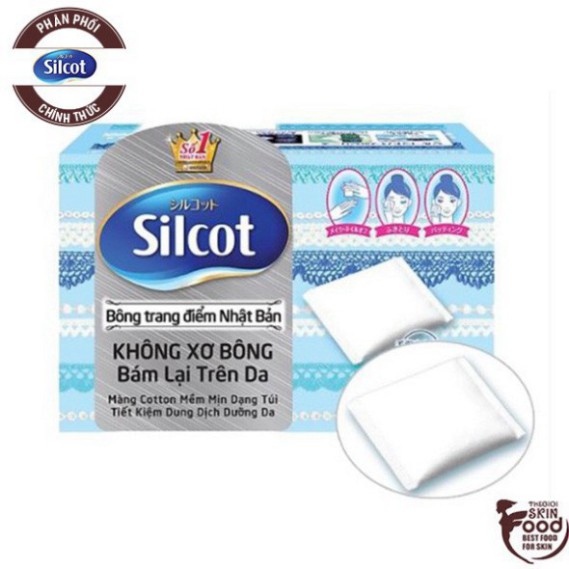 Bông Tẩy Trang Silcot Velvet Touch Cotton (82 Miếng) Z13