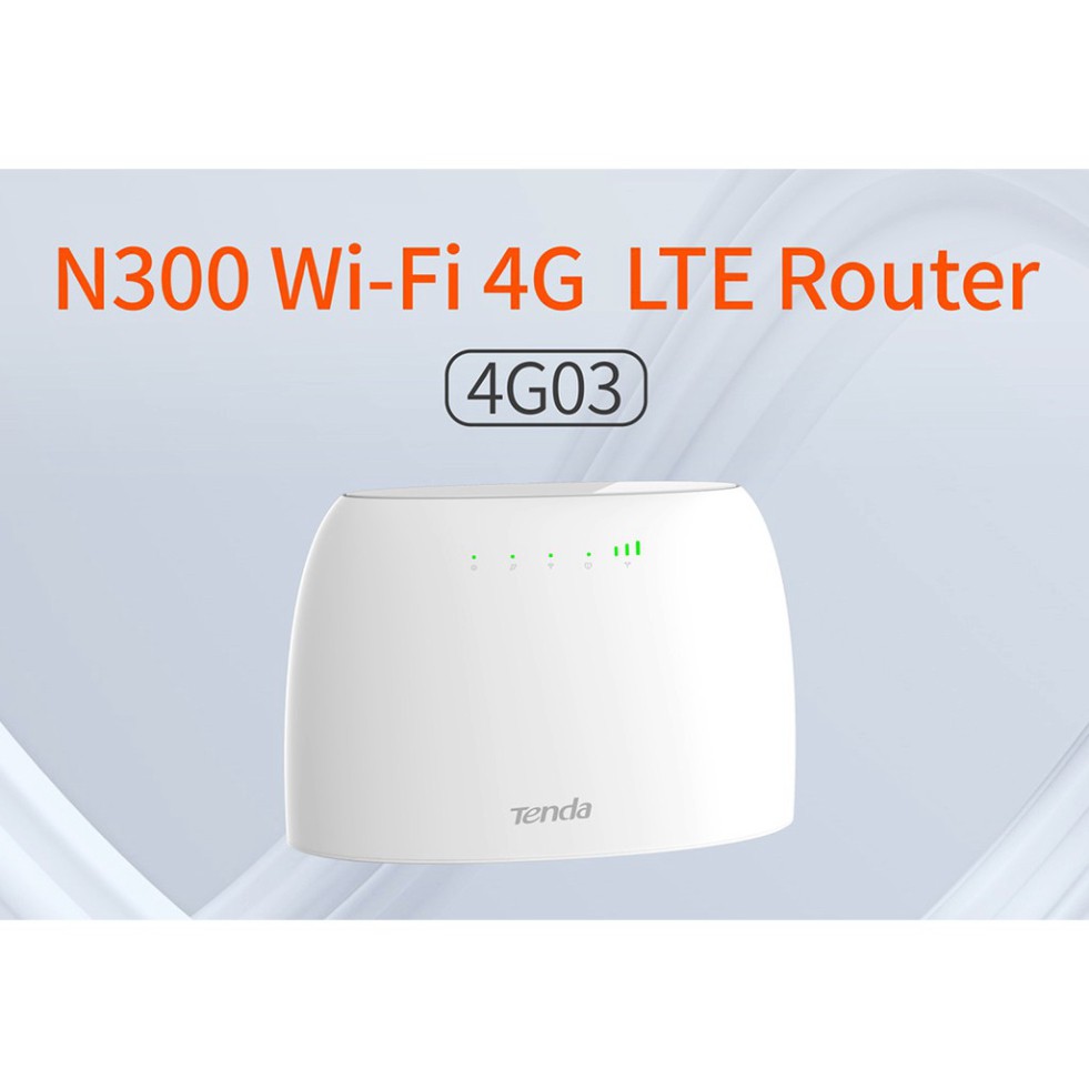 BỘ PHÁT WIFI SIÊU KHỎE 4G / 3G LTE - TENDA 4G03  - MIXIE - 3 CỔNG LAN, 4 ANTEN, Xe Khách, Lắp Camera