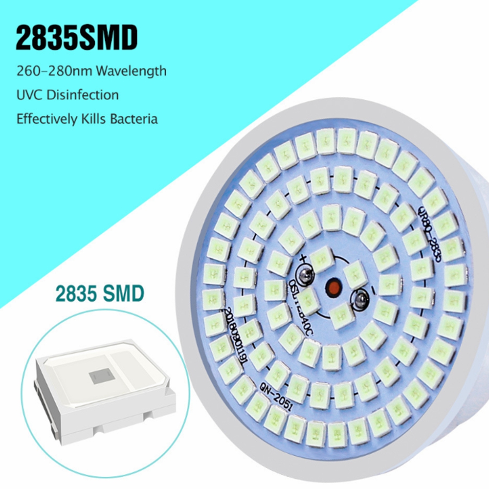 Đèn Led Tia Cực Tím E27 E14 Mr16 Gu10