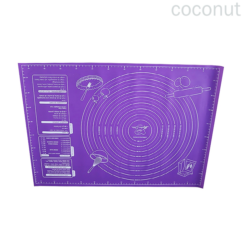 Thảm Lăn Bột Làm Bánh Bằng Silicon Chống Dính Tiện Dụng