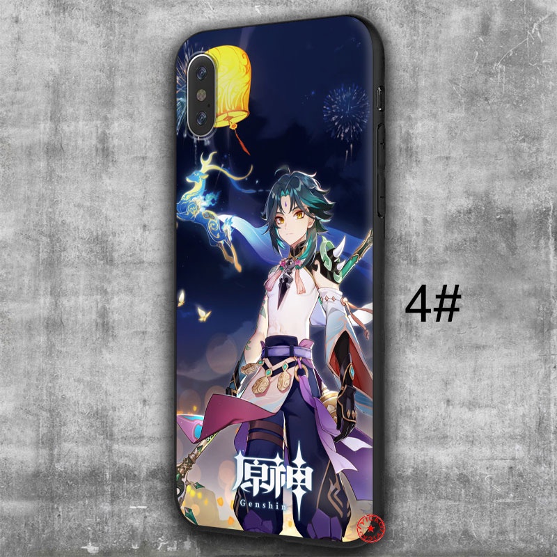 Ốp Điện Thoại Họa Tiết Genshin Impact Cho iPhone SE XR 5 5S 6 6S 7 8 11 Pro Max Plus 40QQA