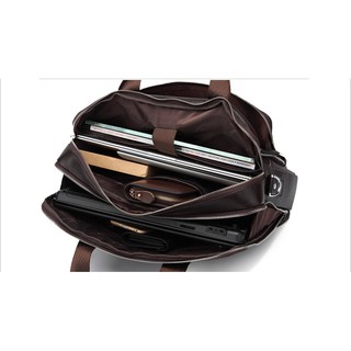 Cặp Da Nam Laptop BisonDenim