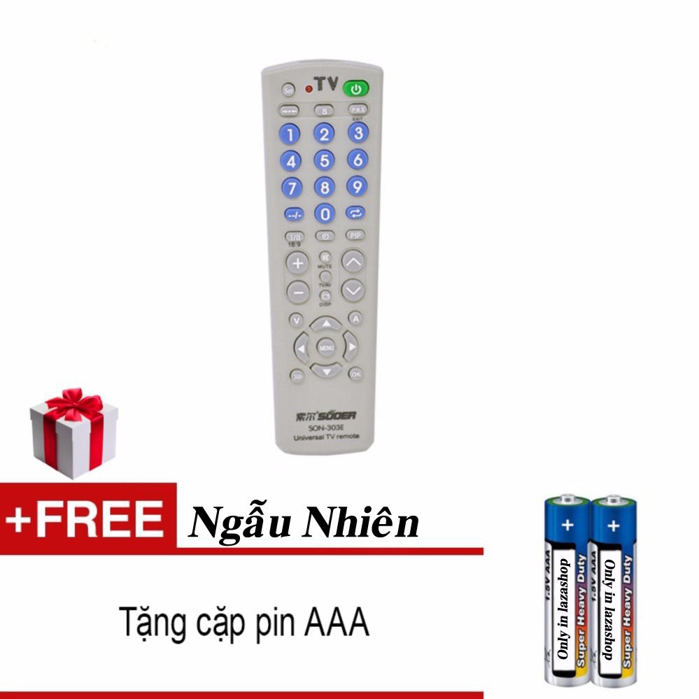 Remote Tivi Đa Năng 303E Cao Cấp