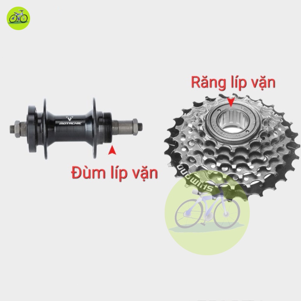 Líp Xe Đạp Shimano 6/7 Tầng Chính Hãng
