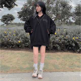 Áo sweater baby form rộng ulzzang
