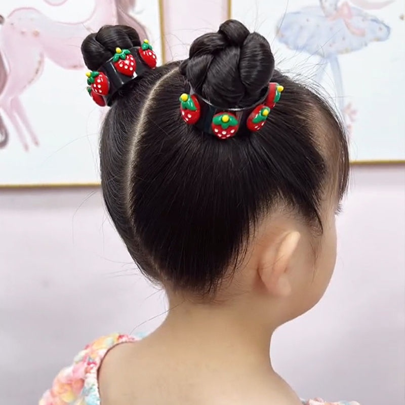 Kẹp tóc hình hoa kiểu dáng chuối dễ thương phong cách hàn quốc cho bé gái