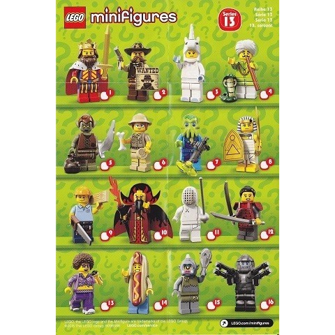 Lego 71008 - Nhân vật Lego Minifigures Series 13