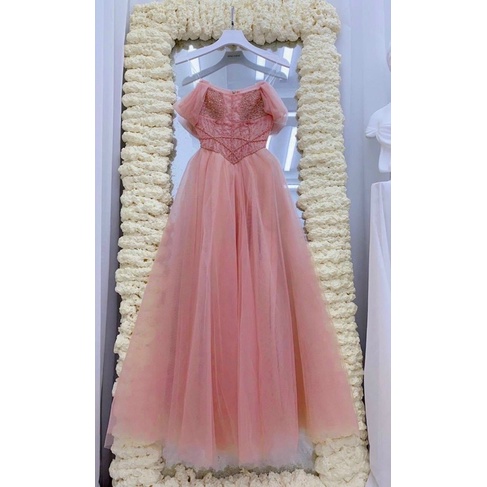 ĐẦM CÔNG CHÚA RỚT VAI KẾT phale full size S/M/L/Xl