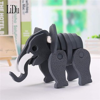 LiDu Fashion 3D Cartoon Elephant Model