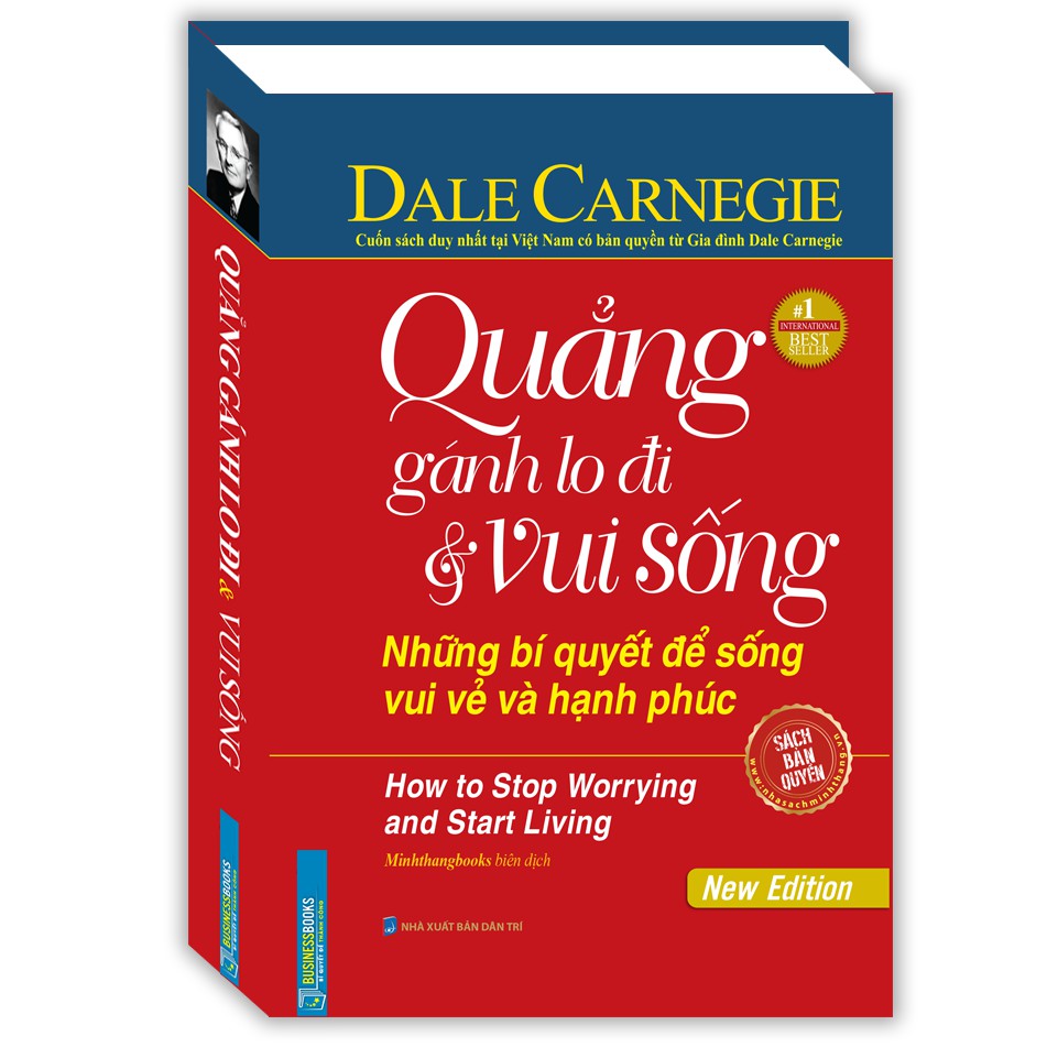 Sách - Quẳng gánh lo đi và vui sống - Sách bản quyền (bìa cứng)