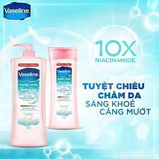 Sữa Dưỡng Thể Vaseline Dịu Mát Trắng Da Healthy White Fresh &amp; Fair Cooling UV Gel Lotion