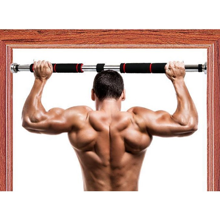Xà đơn treo tường, gắn cửa không cần bắt vít nhiều kích thước có độ dài tùy chỉnh phù hợp tập gym tại nhà tăng cơ bắp