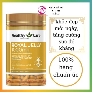 Sữa ong chúa Healthy Care Royal Jelly 1000mg Úc