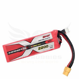 Pin Mania-X 11.1V 3S 2200mAh 40C Extreme Series