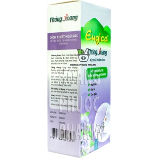 Xịt Mũi Eugica Thông Xoang 15ml (Mẫu Mới)