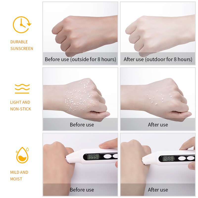 [Hàng mới về] Kem chống nắng MAYCREATE chống tia bức xạ mặt trời và UVA UVB bảo vệ và làm trắng da tuyệt đối | BigBuy360 - bigbuy360.vn