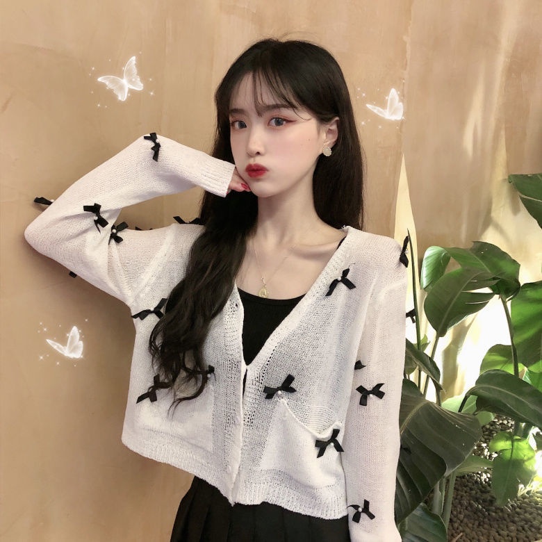 Áo Khoác cardigan Dệt Kim Mỏng Chống Nắng Thời Trang Mùa Hè Cho Nữ