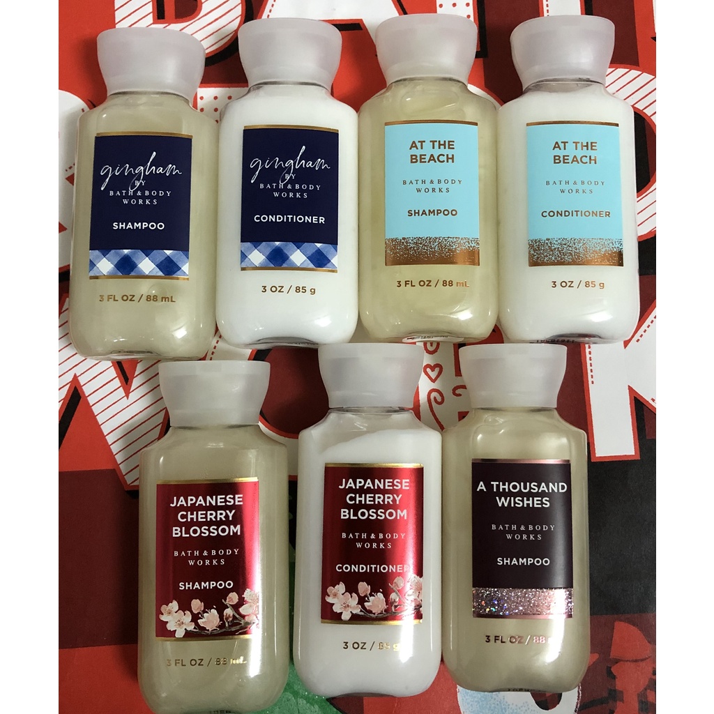 Dầu gội và dầu xả Bath & Body Works 473 ml - Mỹ