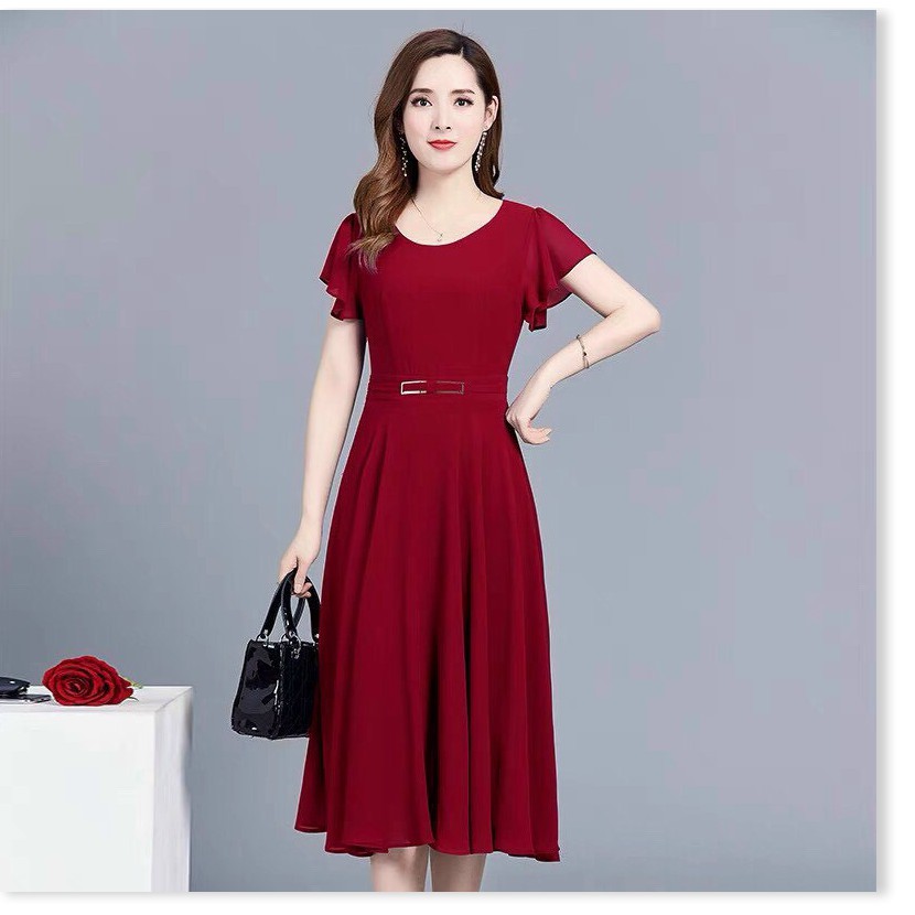 ĐẦM COTTON LẠNH THIẾT KẾ HỌA TIẾT TRƠN NHƯNG KHÔNG KÉM PHẦN SANG TRỌNG,CHẤT LIỆU VÃI THOÁNG MÁT LANA FASHION