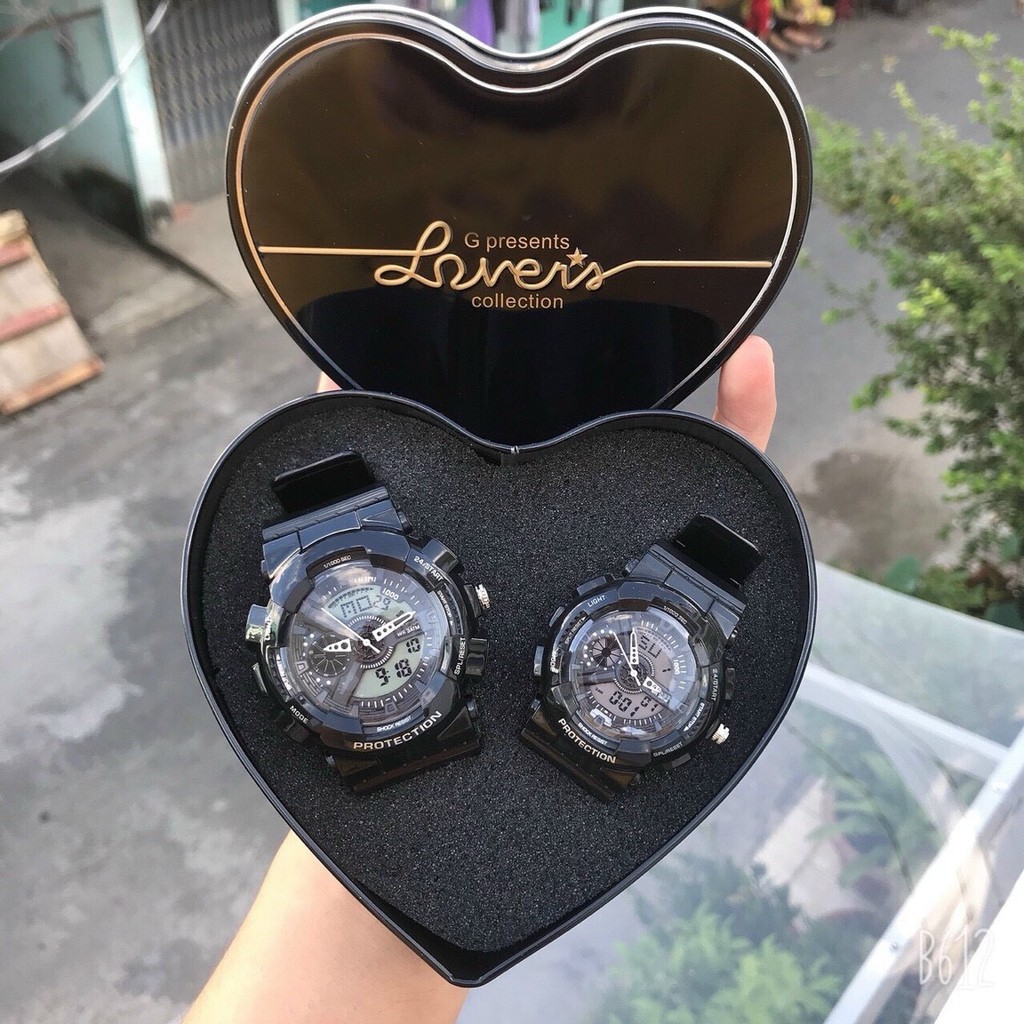 Đồng hồ thể thao nam nữ kim điện tử - GA220 đen 3 kim trắng | BigBuy360 - bigbuy360.vn