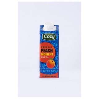 Trà sữa đào Cozy - Thùng 24 hộp 225ml