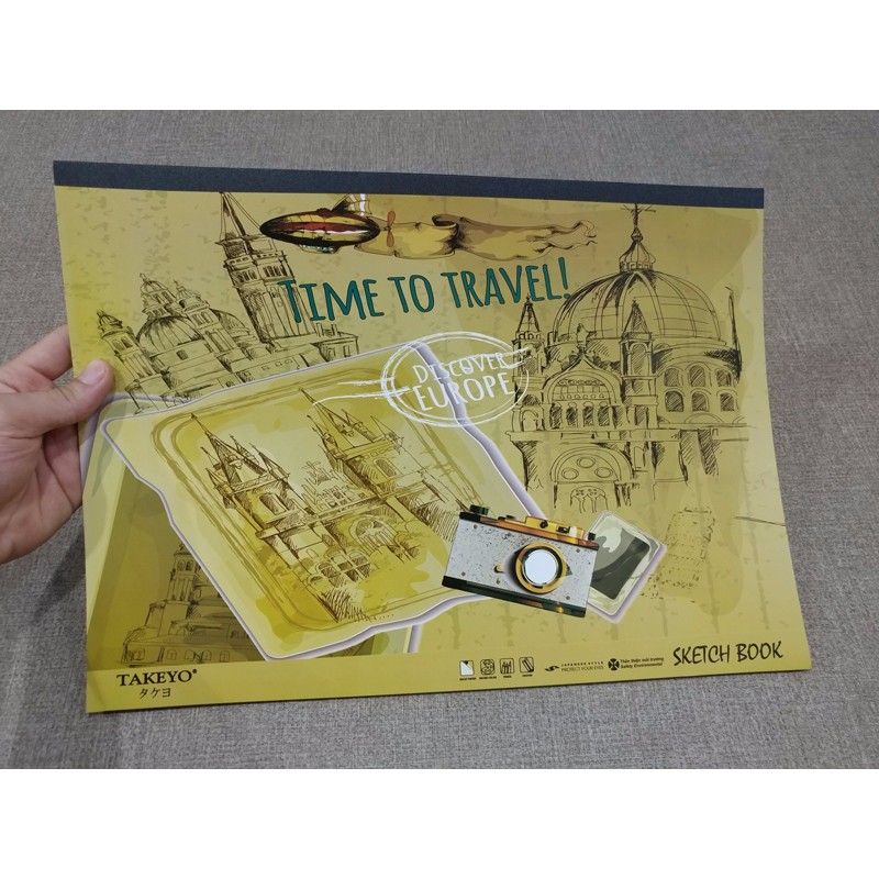 Tập vẽ khổ A3 Takeyo ( 20 tờ )