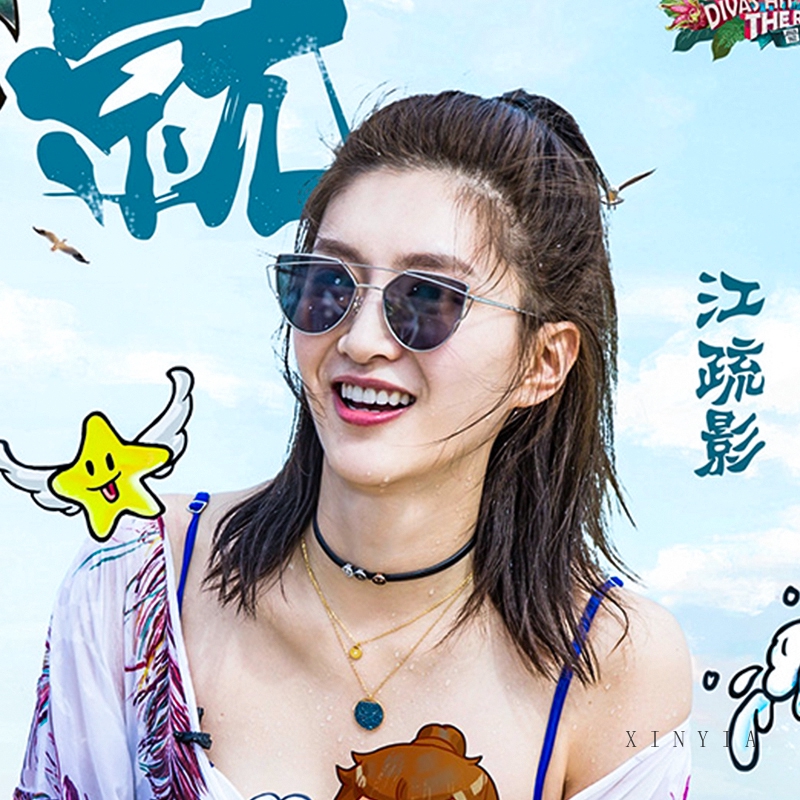 Kính Mát Mắt Mèo Phong Cách Hàn Quốc