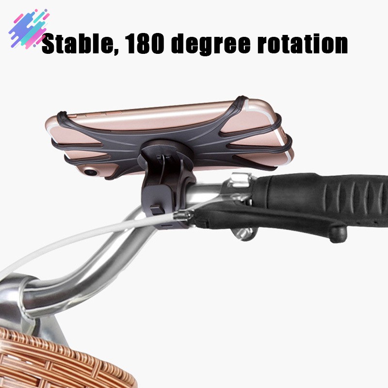 Kẹp giữ điện thoại tiện lợi gắn ghi đông xe đạp