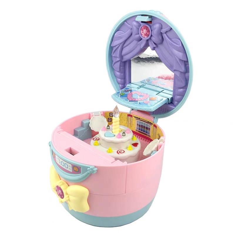 Bộ Bánh Kem &amp; Nồi Cơm Điện 2in1 Hello Kitty 1368-137 Elsa 1368-138