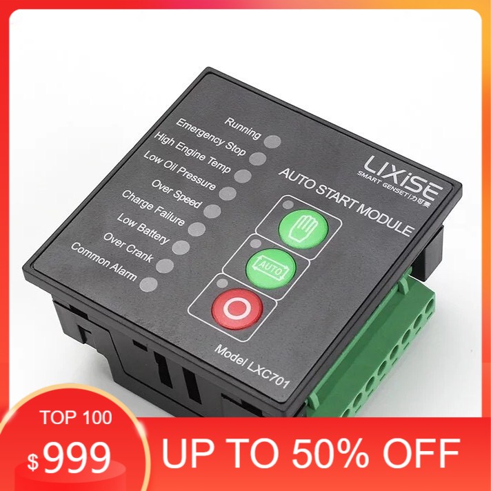 Bộ điều khiển máy phát điện Lixise LXC701 dung cho máy phát điện