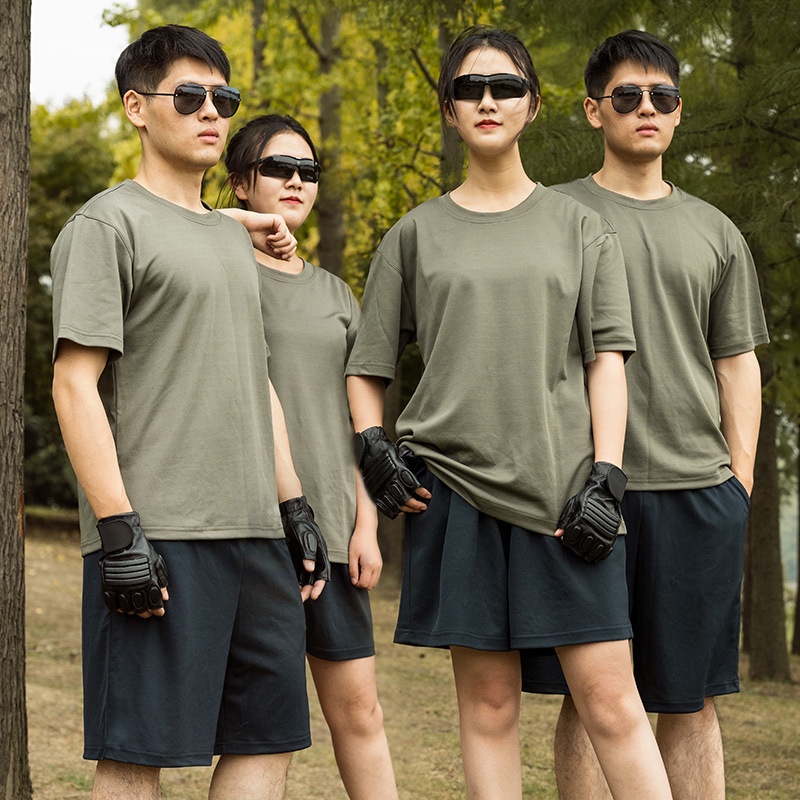 [𝐅𝐑𝐄𝐄𝐒𝐇𝐈𝐏] OLIVE T-SHIRT / ÁO THUN MÀU XANH KÉT / COTTON 100% / NHẬN  SỈ