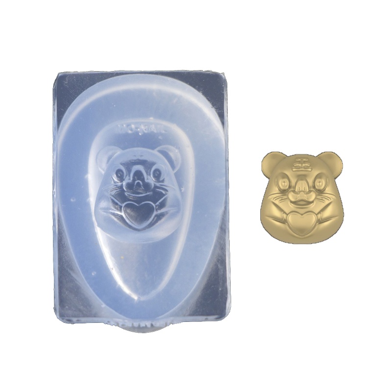 Khuôn Silicone Tạo Hình Trang Trí Móng Tay 3D DIY