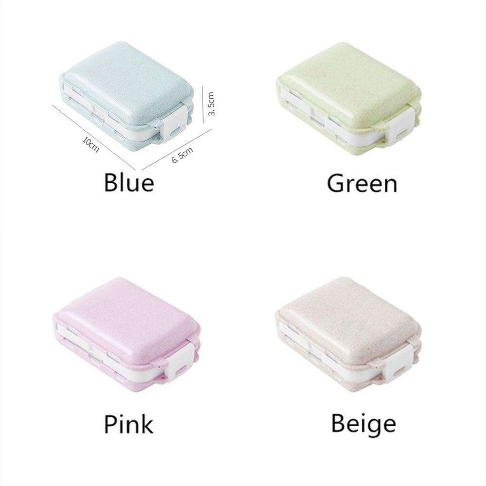 Hộp đựng thuốc 3 tầng bằng rơm lúa mạch có thể phân hủy được