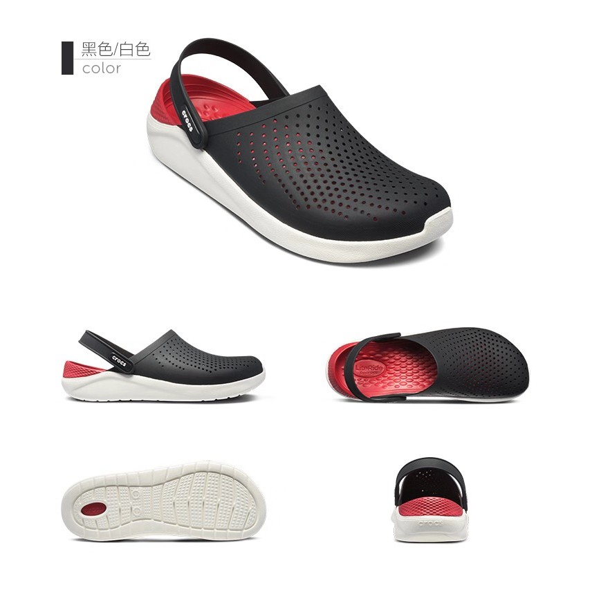 Men's Shoes Crocs Card Luo Chi Fashionable House Slippers Bogota Soft Soles Casual Beach Shoes | 11038