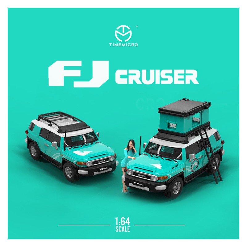 Mô Hình Xe Hơi Toyota FJ CRUISER Bằng Hợp Kim Acrylic Tỉ Lệ 1: 64