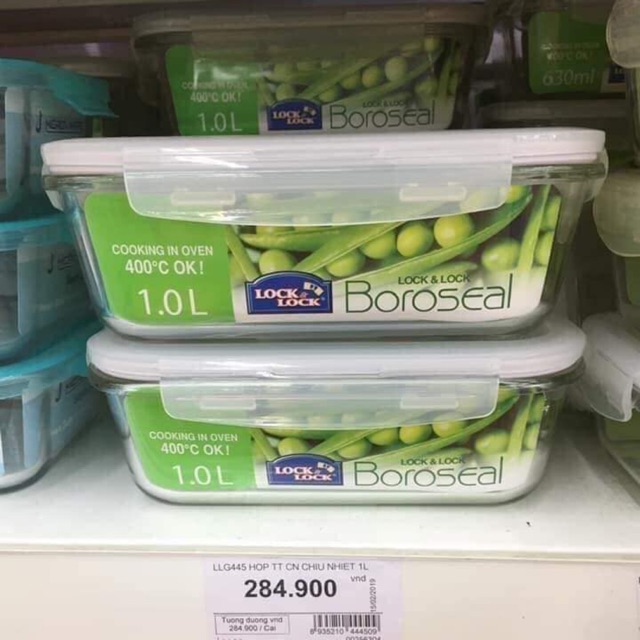 Hộp thuỷ tinh lock lock