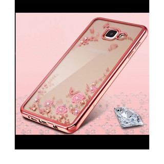 Ốp lưng Samsung J7 Prime dẻo hình hoa