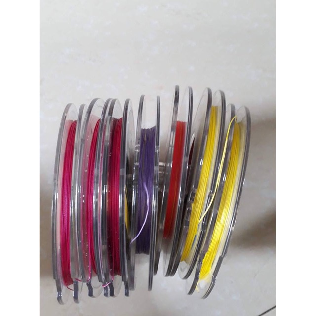 Dây dù câu cá Lure Raleigh X8 dài 100m  Dây dù PE 7 màu Raleigh X8 Siêu Bền hàng chất lượng Nhật Bản y hình c