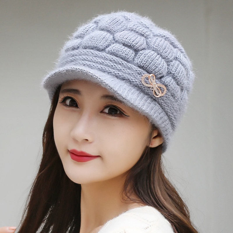 Nón len giữ ấm mùa đông thời trang phong cách sành điệu cho nữ