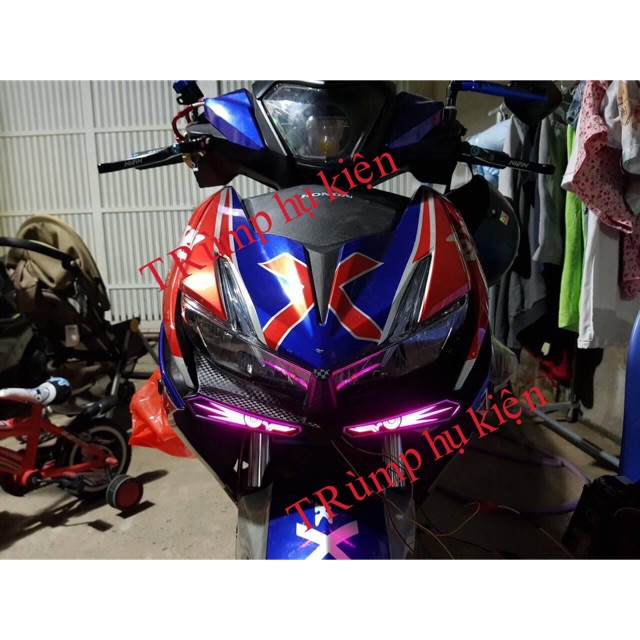 Đèn Audi a11 cho winner X chỉnh màu bằng app