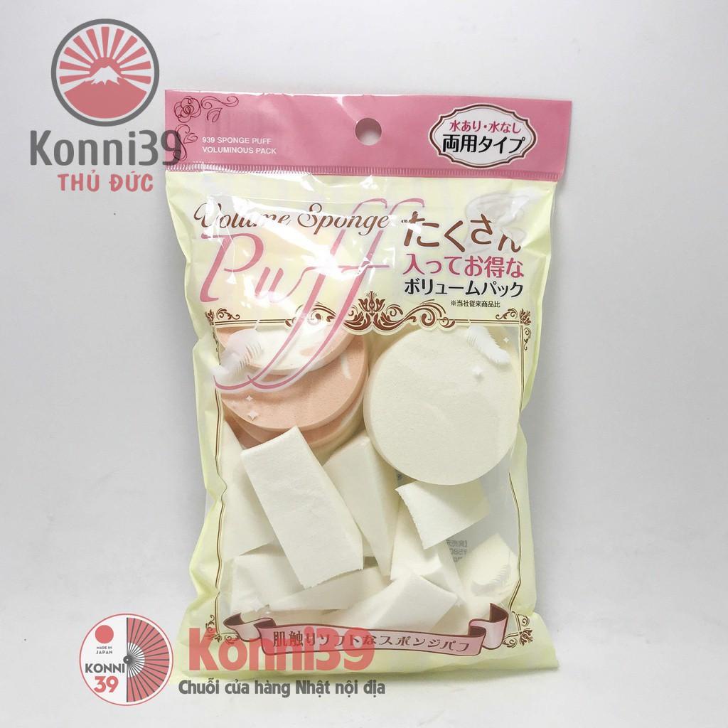 MIẾNG MÚT TRANG ĐIỂM NHIỀU KÍCH THƯỚC (GÓI 40GR)