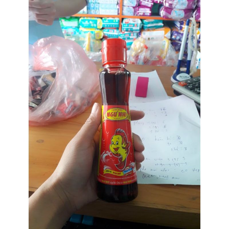 Nước mắm cho bé ăn dặm Ngư Nhi 150ml cho bé 6 tháng