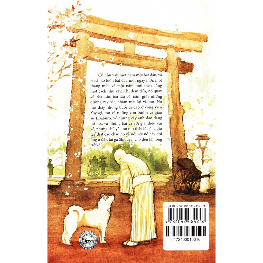 [ Sách ] Hachiko - Chú Chó Đợi Chờ (Tái Bản 2019)