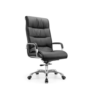 Ghế giám đốc nhập khẩu bọc da ama-10114-u-đ