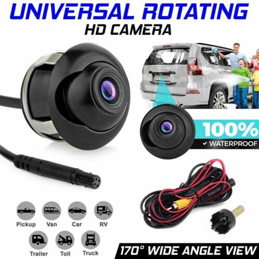 360 độ chống thấm nước° Camera chiếu hậu tầm nhìn ban đêm cho xe hơi ☆Jfsmart