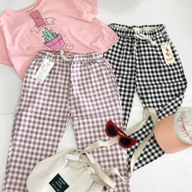 Quần Baggy Kẻ Sọc [HÌNH THẬT] [FREESHIP] [FORM CHUẨN] | BigBuy360 - bigbuy360.vn