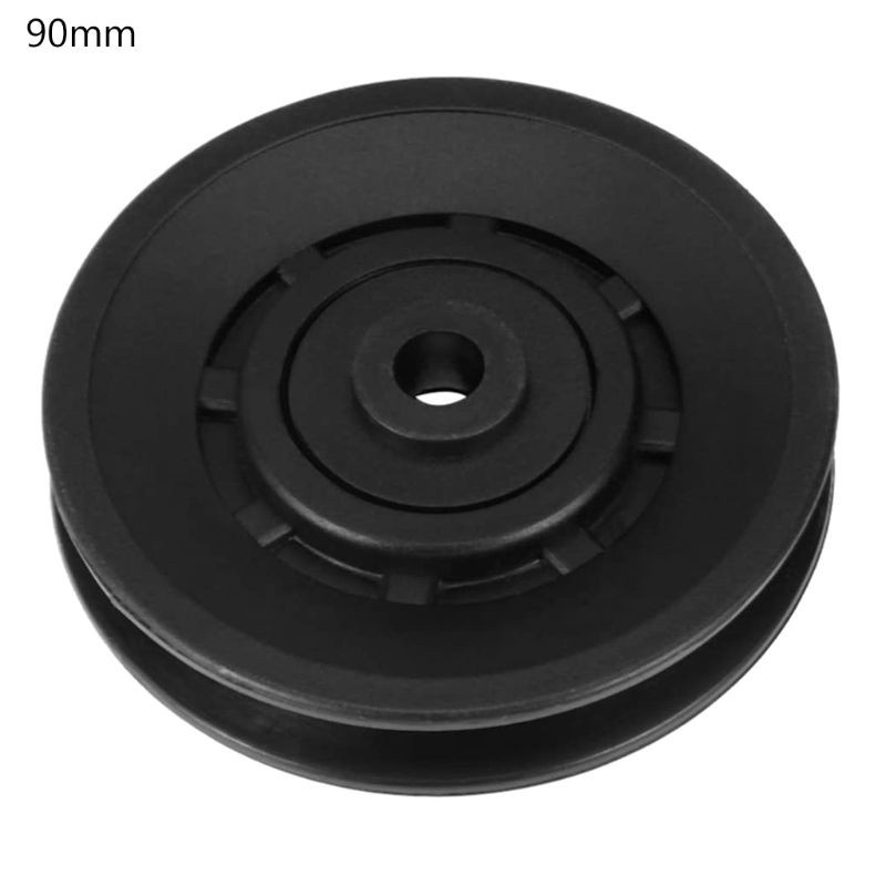 Bánh xe ròng rọc phụ kiện hỗ trợ tập gym chuyên dụng 90,105mm phù hợp với tất cả các dòng máy Gym và giàn tạ hiện nay