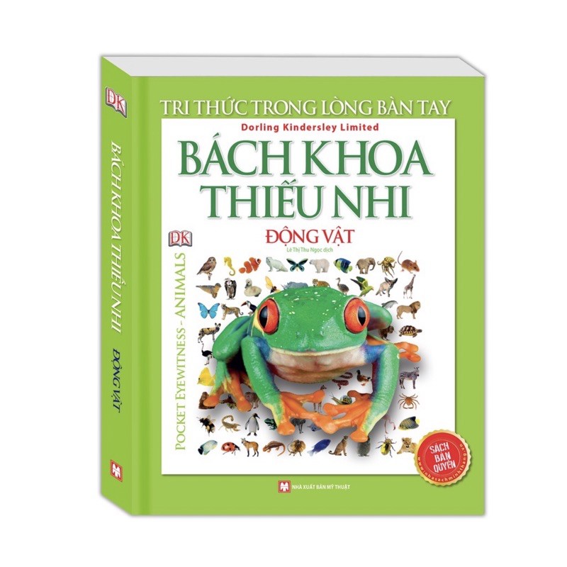 Sách - Tri thức trong lòng bàn tay - Bách khoa thiếu nhi động vật (bìa cứng)